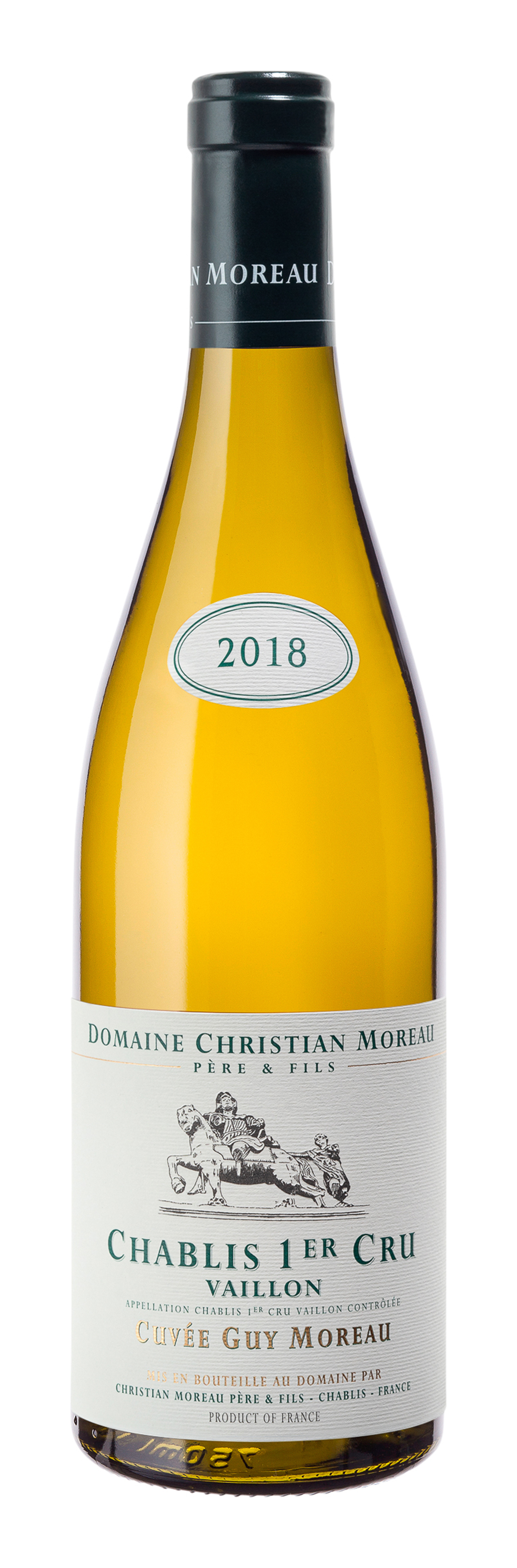 Christian Moreau Chablis 1er Cru Vaillon Cuvée Guy Moreau 2022